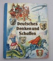 Auktion 374<br>Sammelbilderalbum &bdquo;Deutsches Denken und Schaffen", kompl.