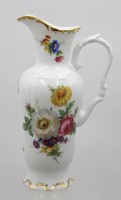 Auktion 374<br>Henkel-Krug, Royal, florales Dekor, ca. H-24cm