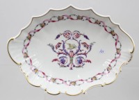 Auktion 374<br>ovale Schale, Richard Ginori, ca. H-5cm B-24cm
