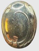 Auktion 374<br>massive Silberbrosche  bzw. Anh&auml;nger, S-925-, 4,5x3,5 cm, 16,29 gr