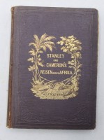 Auktion 374<br>Stanley und Cameron's Reisen durch Afrika, von Richard Oberl&auml;nder, 1879, Altersspuren