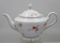 Auktion 374<br>Teekanne, Rosenthal, Empire, Arte-D&eacute;co Dekor, ca. H-17,5cm