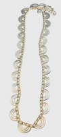 Auktion 374<br>Silber-800- Halskette "FBM", L-46,5 cm, 15,20 gr