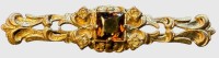 Auktion 374<br>Nadel mit Rauchquarz, Silber-925-, L-5,5 cm, 6,47 gr.,