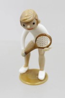 Auktion 374<br>Tennisspieler, Entw. Jaroslav Brychta, ca. H-8,8cm