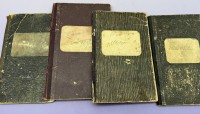 Auktion 374<br>5x Seefahrtsb&uuml;cher, Kaiserreich ab 1873 bis 1906