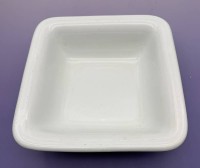 Auktion 374<br>gr. Kartoffelschale, Marine Messe mit Hoheitszeichen, 1940, H-8 cm, 25x25 cm
