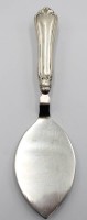 Auktion 374<br>Tortenheber, Silbergriff , D&auml;nemark 1949, Gebrauchsspuren, L-19,8 cm