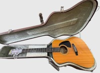 Auktion 374<br>Ariana  Western Gitarre Mod. D20, 60/70-er Jahre, Japan, gut erhalten in Hartschalenkoffer