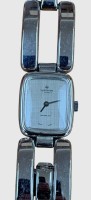 Auktion 374 / Los 2138 <br>mechan. DAU "Sheraton" Swiss made, Silberfarben, Werk l&auml;uft, gepflegte Erhaltung,