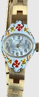 Auktion 374<br>mechan. DAU "Hudson" Swiss, 17 Jewels, emaillierte Umrahmung, Doubleband, Werk l&auml;uft