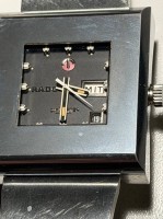 Auktion 374<br>vintage Automatic HAU "Rado" Diamaster 10 , 1972, mit Papiere in Box, sehr guter Zustand, Werk l&auml;uft, Uhr 4x4 cm, orig. Band