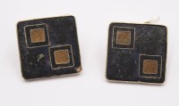 Auktion 374<br>Paar Manschettenkn&ouml;pfe, 835er Silber, ca. 18,9gr.