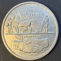 Auktion 374<br>Schweiz, 5 Schweizer Franken 1939, &bdquo;Landi Zuerich&ldquo; - Silber-835-, 19,6 gr., D-33,6 mm, nur 1 Jahr gepr&auml;gt,