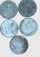 Auktion 374<br>5x5 Mark M&uuml;nzen, BRD