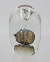 Auktion 375<br>Kunstglas-Briefbeschwerer, PAVEL MOLNAR, ca. H-8,5cm