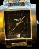 Auktion 375 / Los 2004 <br>TISSOT L860 960K  ARMBANDUHR mit orig. Stahlband, guter Zustand, Werk nicht gepr&uuml;ft, B-3 cm