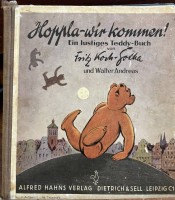 Auktion 375<br>Hoppla - wir kommen! Ein lustiges Teddy-Buch.