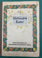 Auktion 375<br>Weihnachtslieder - Auswahl der bekanntesten Weihnachtslieder - bearbeitet f&uuml;r Gesang und Klavier -1947,29,5x21 cm