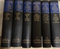 Auktion 375<br>6 B&auml;nde "Geschichte der Bundesrepublik Deutschland", neuwertig