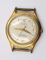 Auktion 375<br>Vintage-Herrenarmbanduhr, ZenTra, Handaufzug, Werk l&auml;uft, ohne Band, D-3cm