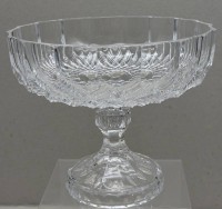 Auktion 375<br>gr. Kristall-Tafelaufsatz, H-17 cm, D-20 cm