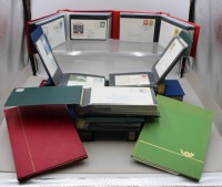 Auktion 375<br>Konvolut Ganzsachen sowie 2 Alben mit Marken, meist BRD