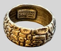 Auktion 375<br>Designer Silberring-925- von Giovanni Raspini, aus der Krokodil-Serie, RG 56, 7,65 gr