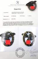Auktion 375<br>Beobachterabzeichen der Luftwaffe, Buntmetall, ohne Hersteller, anbei Zertifikat "Detlev Niemann"