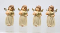 Auktion 375<br>4x kl. Goebel-Weihnachtsengel, ca. H-6cm
