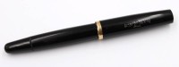 Auktion 375<br>Vintage-Montblanc-F&uuml;llfederhalter , 50er Jahre, 585er GG Feder, Klammer fehlt