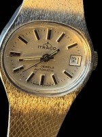 Auktion 375<br>mechan. DAU "Itraco" automatic, 21 Jewels, Werk l&auml;uft, Stahlband, guter Zustand
