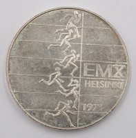 Auktion 375<br>10 Markka Suomi Finland 1971 Helsinki, 500er Silber, 24,1 g