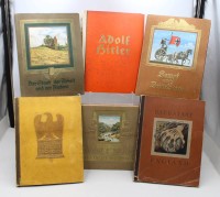 Auktion 375 / Los 7014 <br>6x div. Sammelbilder-Alben aus der Zeit des 3. Reiches, Kolonien nicht komplett