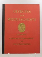 Auktion 375<br>Sammelbilderalbum, Gestalten der Weltgeschichte, kompl.