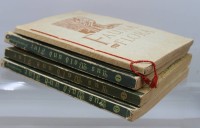 Auktion 375<br>4x div. Sammelalben, 3x. Aus Wald und Flur  und 1x Fauna und Flora, kompl.
