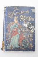 Auktion 375<br>Das Vaterland in Waffen, um 1900, Alters-u. Gebrauchsspuren
