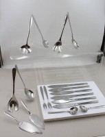 Auktion 375<br>kl. Besteck-Konvolut, WMF Chromagan