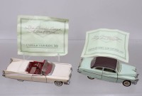 Auktion 375 / Los 12050 <br>2x Modellautos, 1:43  "The Classic Cars of the Fifties" von Franklin Mint