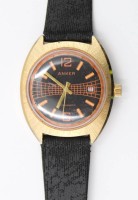 Auktion 375<br>vintage mechanische Armbanduhr, Anker Antimagnetic, Handaufzug, Werk l&auml;uft, ca. D-3,5cm, Tragespuren