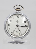 Auktion 375<br>mechanische Taschenuhr, Gebr&uuml;der Thiel Ruhla, Werk l&auml;uft, D-5cm