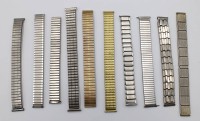 Auktion 375<br>10x div. Zugarmb&auml;nder f&uuml;r Armbanduhren, ca. Br-1,5 bis 1,8cm