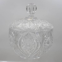Auktion 375<br>Nachtmann-Bleikristall Bowle, H-28cm D-22cm
