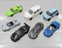 Auktion 375<br>7 x Porsche-Modelle, 1:87,  Kinder Surprise Sonderedition von 2012