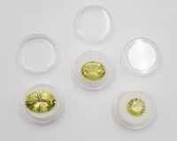 Auktion 375<br>3x div. Lemon-Citrine, zus. ca. 35 Karat
