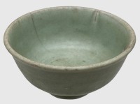 Auktion 375<br>chines. Reisschale, Seladon gr&uuml;n, H-8 cm, D-15 cm