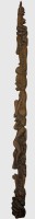 Auktion 375<br>Ritualstab , Tunggal Panaluan? , Sumatra, L-51 cm, Ende 19.Jhd?