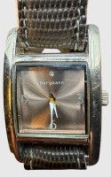 Auktion 375<br>Damen-Armbanduhr Quartz "Bergmann" Werk l&auml;uft, gut erhalten