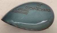 Auktion 375<br>Werbeschale f&uuml;r Teucke+K&ouml;nig, Spirituosenfabrik aus K&ouml;nigsberg, weltber&uuml;hmter Honiglik&ouml;r "B&auml;renfang" 17x10 cm