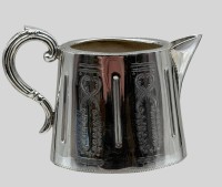 Auktion 375<br>Sammlungsaufl&ouml;sung, Milch und Zucker, EPNS Sheffield, &auml;lter, ca. H-8cm, Versilberung erneuert